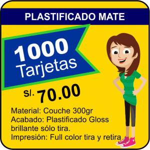 Tarjetas Personales en Mate